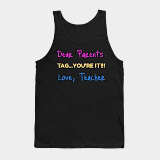 Love, Teacher Tank Top